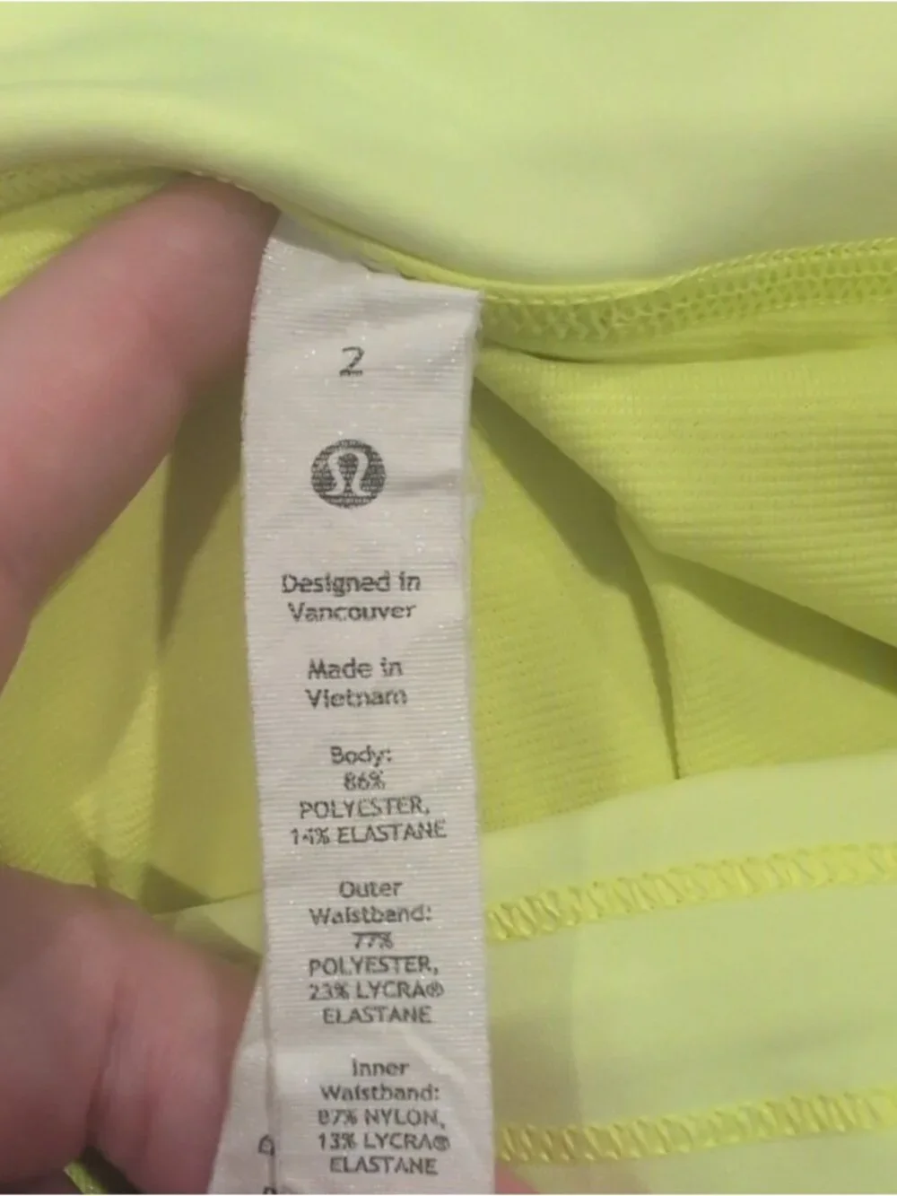 Lululemon Speed Up High-Rise Lined Short 2.5